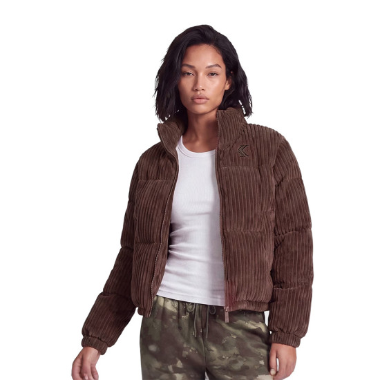 Karl Kani Γυναικείο μπουφάν Corduroy Puffer Jacket